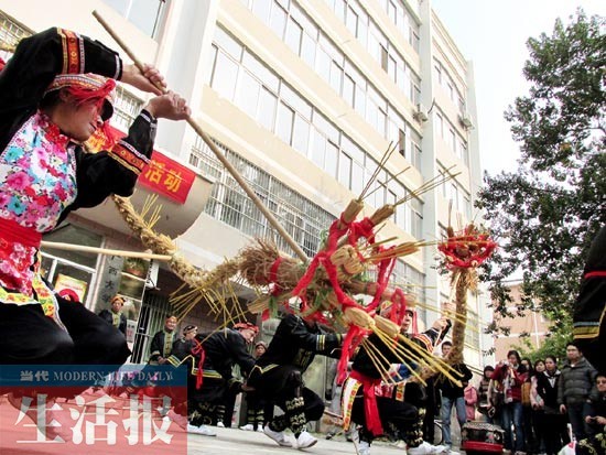 非物質文化遺產進校園 十八釀水上油茶你享用過嗎