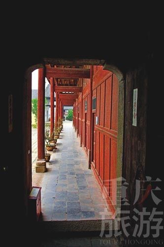 雲陽新縣城的三峽博物館裡，存在著部分雲安古鎮的老建築