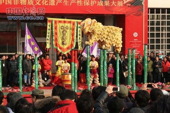 正在表演的某“非遺”項目