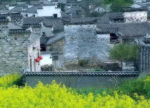 查濟古鎮 徽派建築 畫中煙雨