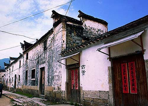 查濟古鎮 徽派建築 畫中煙雨
