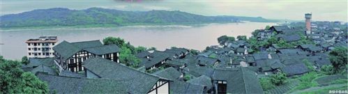 松溉古鎮全貌