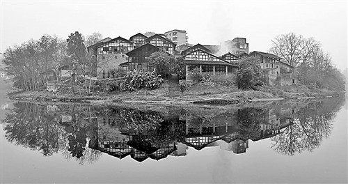 江津塘河古鎮全景 鄭江黎