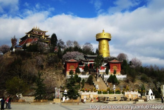 龜山上的寺廟