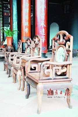 古樸的建築和室內配飾