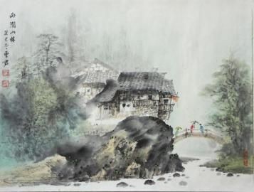 《雨潤山林》