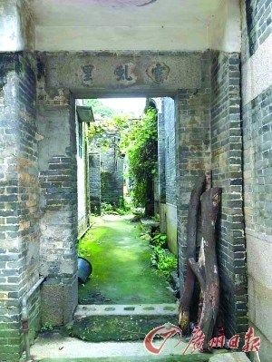 良溪村古老的裡弄。
