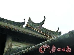 良溪村的嶺南特色建築。