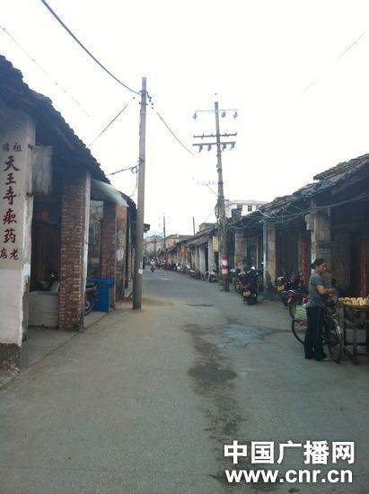 上杭縣解放路西段，當地人口中的“西門”，即將被拆除 (圖片來源：中廣網)