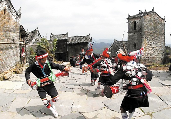 連南千年瑤寨，擁有古樸的民俗和建築