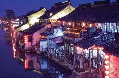 彩色西塘