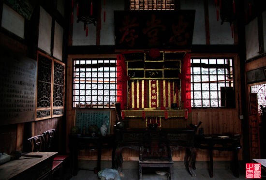 老屋的擺設