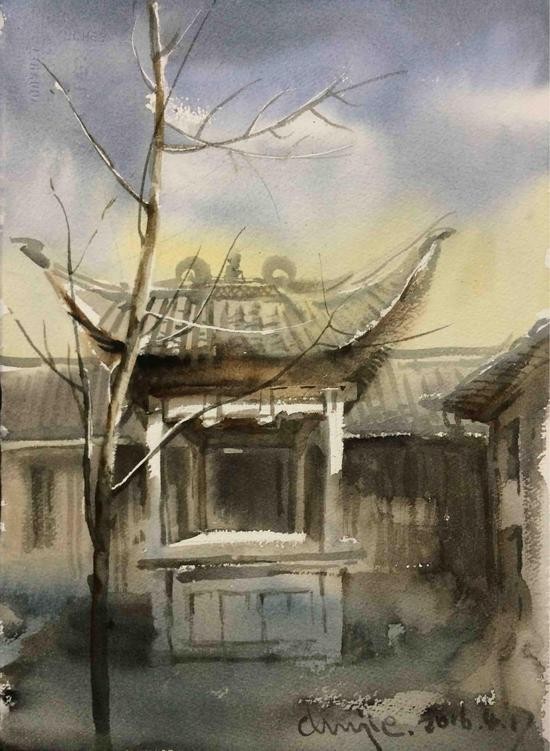 陳偉傑 水彩 