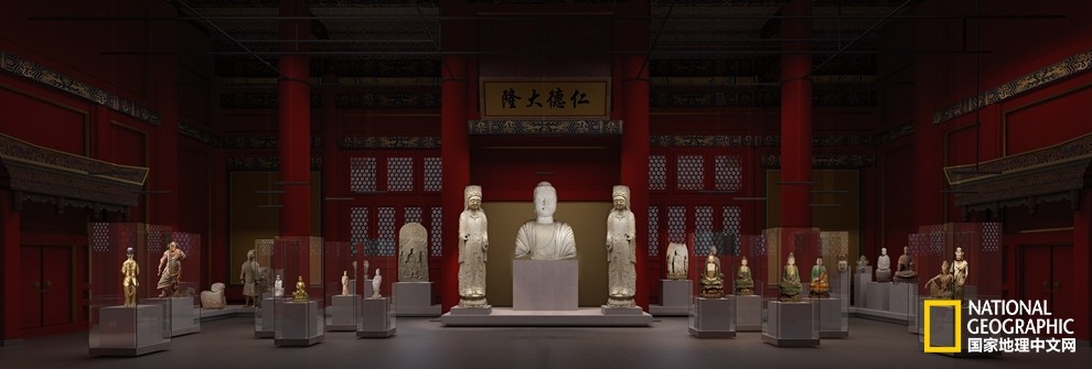 故宮雕塑展館，就在“嬛嬛家”隔壁