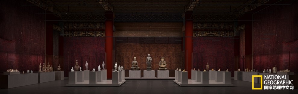 故宮雕塑展館，就在“嬛嬛家”隔壁