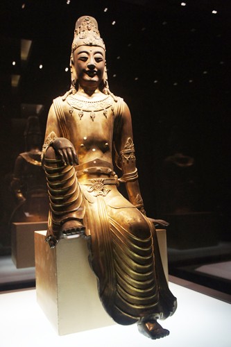 故宮雕塑展館，就在“嬛嬛家”隔壁