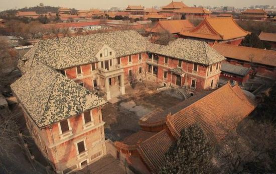 始建於1914年的寶蘊樓是故宮中唯一一座近代建築