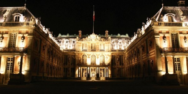 Palace Of Versailles Opens Doors For Night Time Art Show