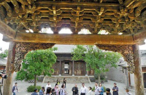 番禺豪宅內徽派、晉派建築群羊城晚報記者鄭迅攝
