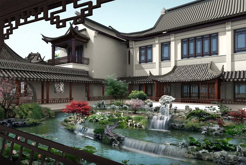中國古建築雕刻裝飾陳設出風雅的空間