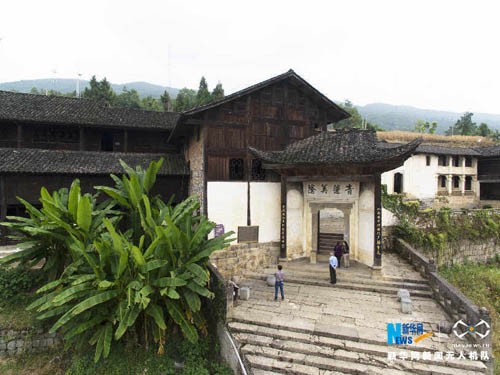 “飛閱”中國：航拍利川大水井古建築群