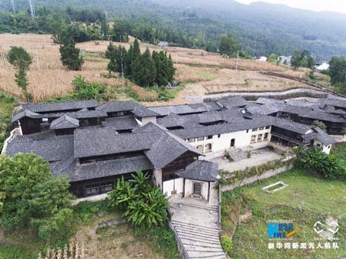 “飛閱”中國：航拍利川大水井古建築群