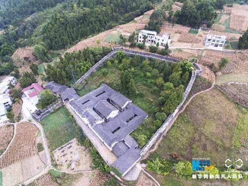 “飛閱”中國：航拍利川大水井古建築群