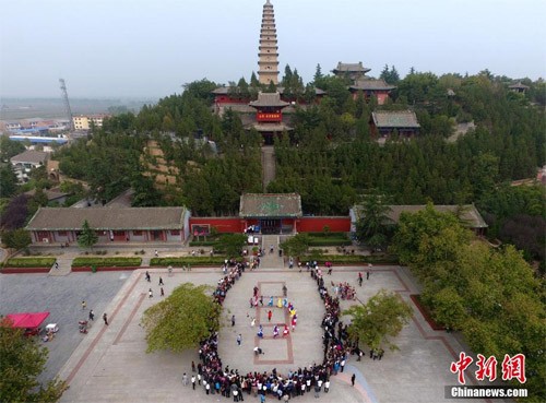 中國現存最完整的道教古建永樂宮