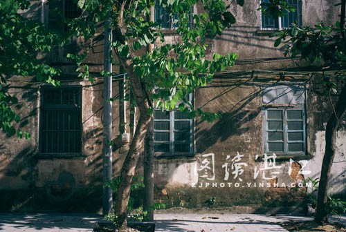 湛江老街的古巷映畫