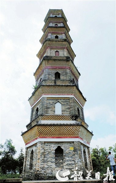 新豐地標性古建築雁塔：老圍山頂“雁過留聲”