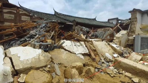 國內最大單棟古民居因台風受損嚴重
