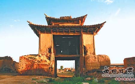 山丹峽口見證甘涼古道的歷史風雲