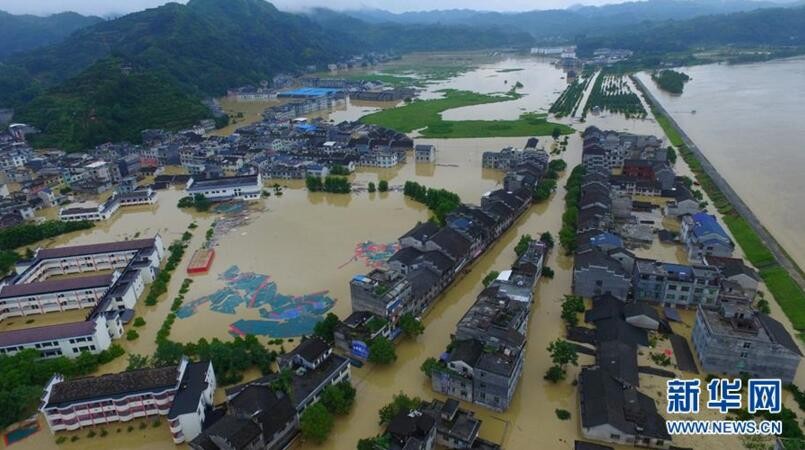 湖南裡耶古城遺址遭洪水浸泡 “國寶”秦間無恙