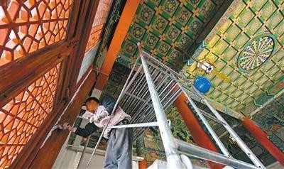 鐘樓養護用古建工藝豬血膩子 舊修如舊
