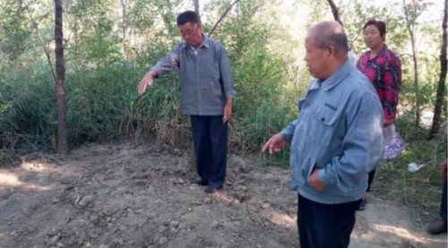 濱州千年古墓被盜 挖的土不見蹤影盜坑深達4米半