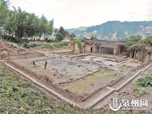 泉州市考古隊深入安溪吾巖寺 發掘出大量明清文物