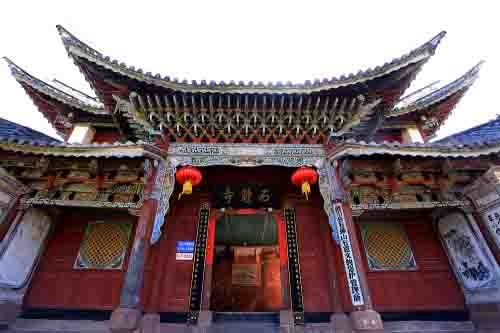 雲南大理劍川石鐘寺