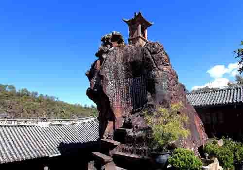 雲南大理劍川石鐘寺
