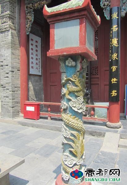 開封山陝甘會館精美的雕刻