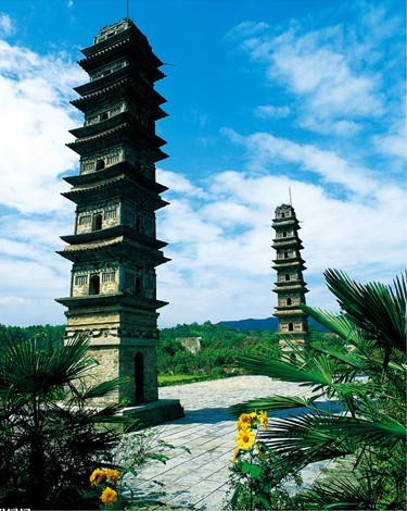 宣城廣教寺雙塔