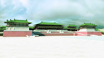 唐代宮苑和游樂地