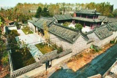 包河區大圩鎮的葡萄遠近聞名，而這裡的人文風景更是別具一格