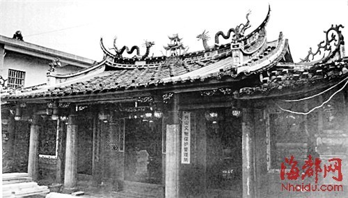 興角祖宮，富有唐代建築特色