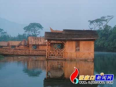 建築獨特的香溪堡