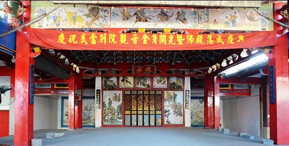 武當別院的古戲台