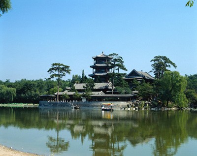 河北承德避暑山莊布局