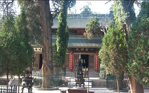 甘肅伏羲廟古建築