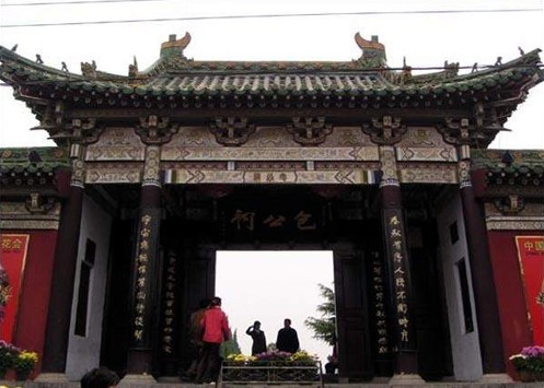 包公祠大門