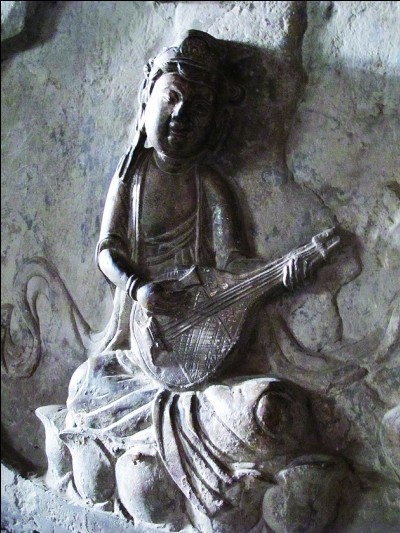 隆興寺·浮雕樂音