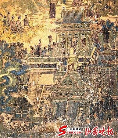 山西古代建築精華之靈巖絕畫